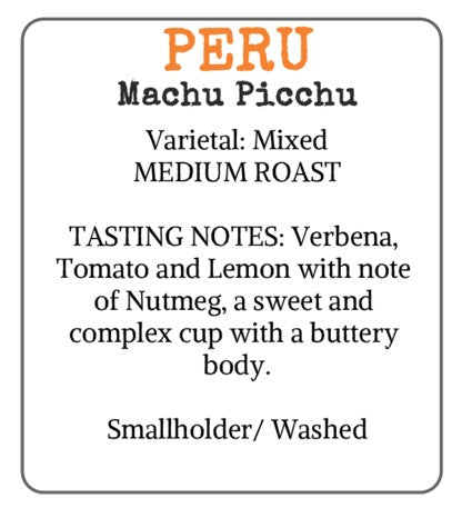 Peru Machu Picchu Coffee 200g