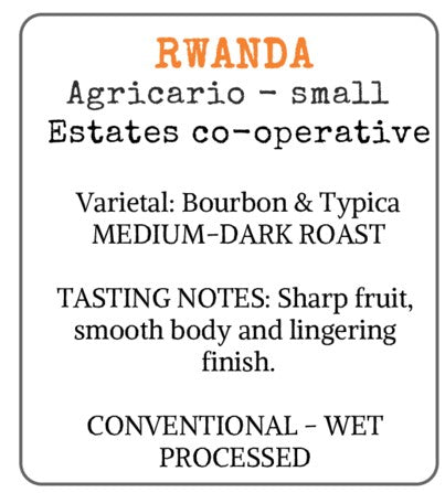 Rwanda Agricario 200g