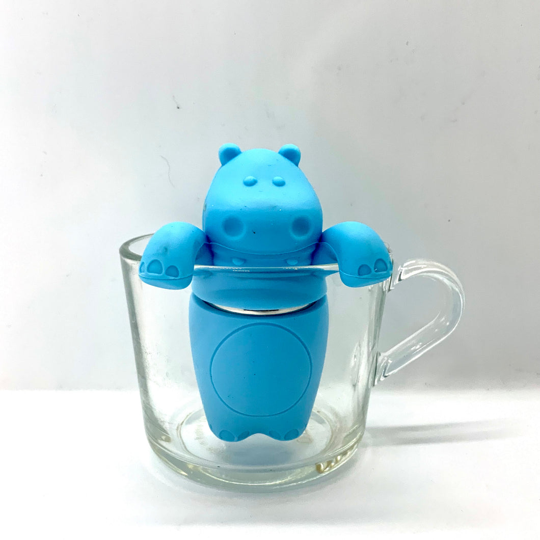 Hippo tea strainer