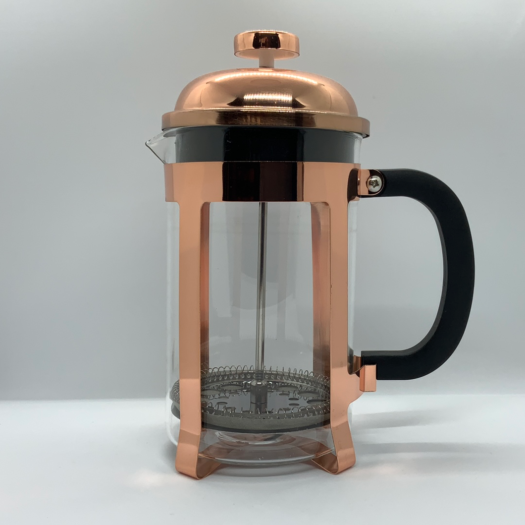 Allera Cafetiere, Rose Gold, 6 Cup