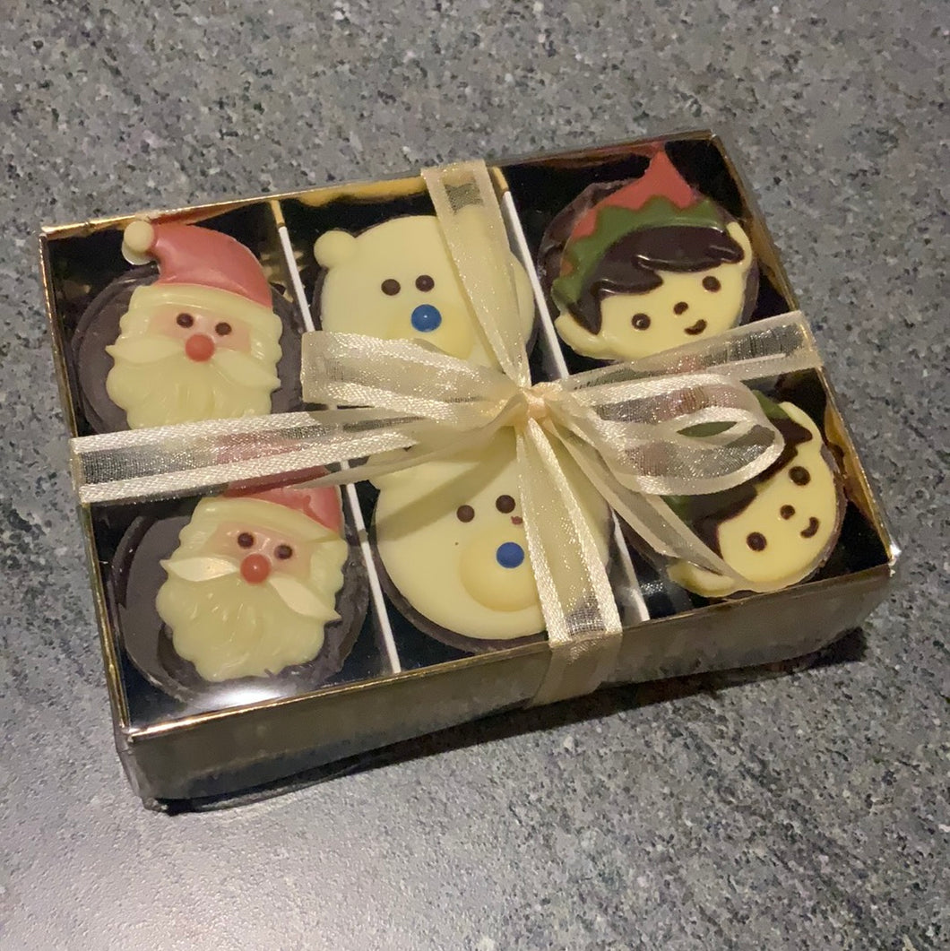 Christmas chocolate selection